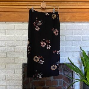 WhoWhatWhere Floral Skirt